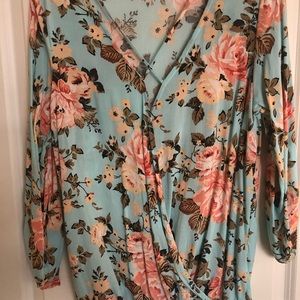 Faux Wrap top